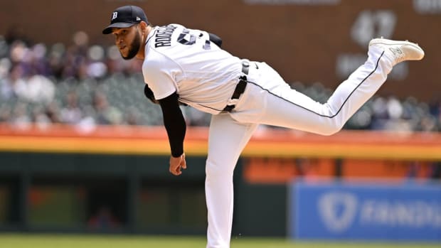 Detroit Tigers pitcher Eduardo Rodriguez